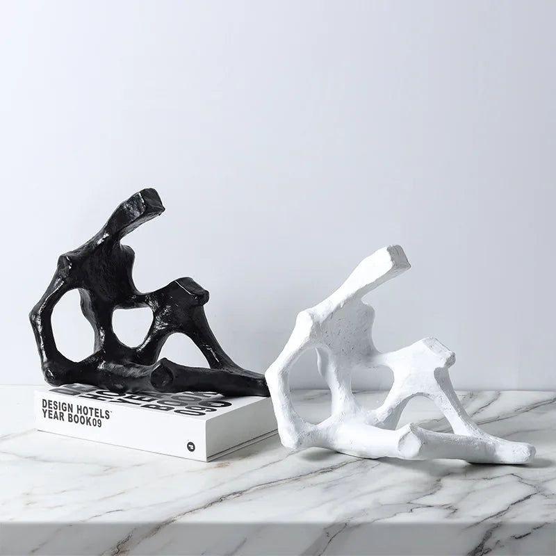 Decorbites™ Abstrakte Skelett-Dekor-Figur Skulptur | Heimdekoration Figur