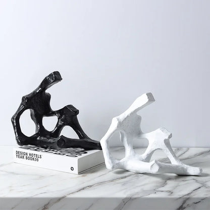 Decorbites™ Abstrakte Skelett-Dekor-Figur Skulptur | Heimdekoration Figur