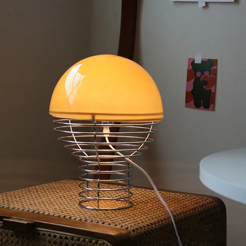 Decorbites™ Glas-Tischleuchte Homestay Retro-Dekoration Nachttisch Wohnzimmer Kinderzimmer