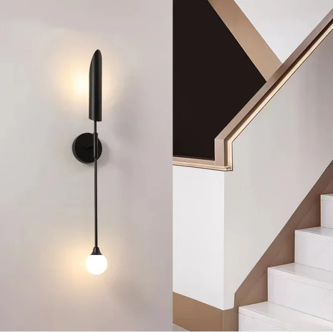 DecorBites™ Golden Luxury Wall Light for Elegant American Style Interior