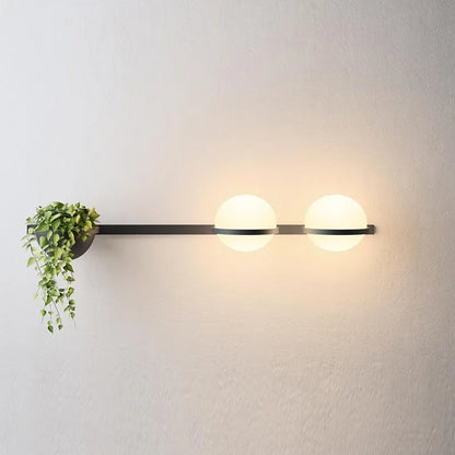 Decorbites™ LED Art Deco Wandlampen: Modernes, kreatives Pflanzendesign für Wohnzimmer und Schlafzimmer im Zuhause