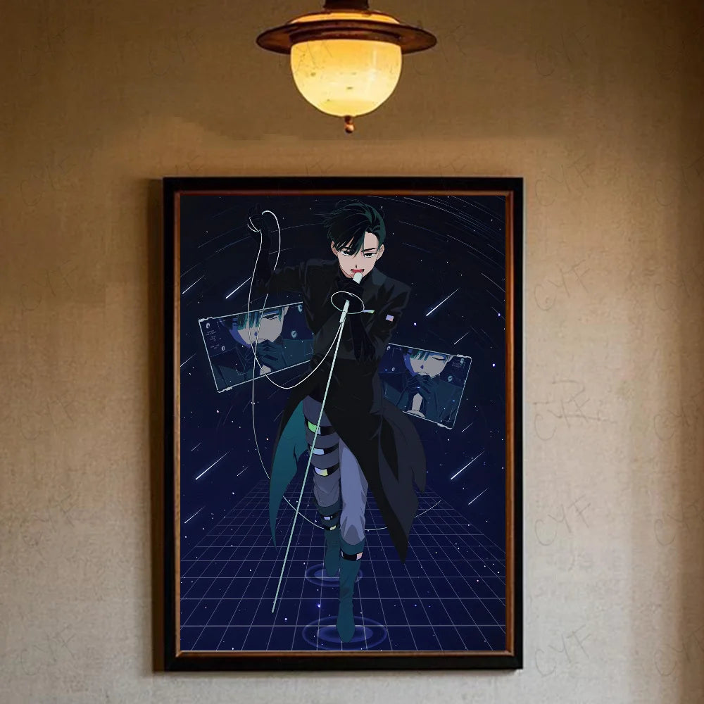 Alien Stage Anime Ivan Till Anime Poster Waterproof Wall Art High Quality Print Posters For Living Bedroom Retro Room Decor Gift