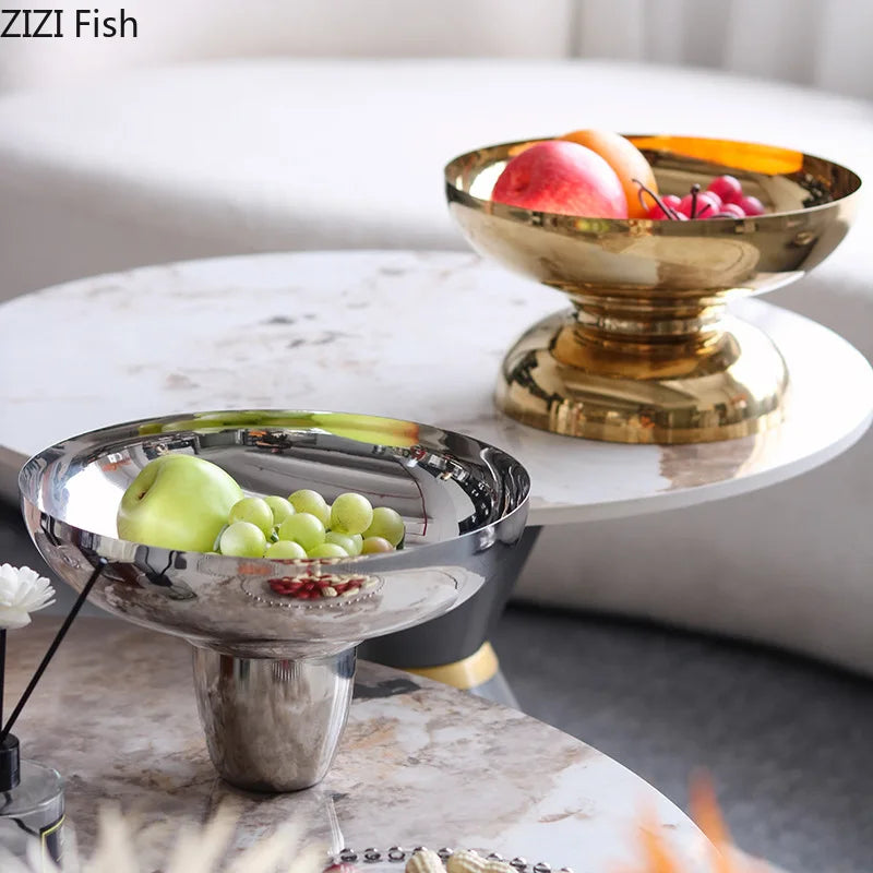 Decorbites™ Hochbeinige Obstschale für Wohnzimmer-Couchtisch & Snacks