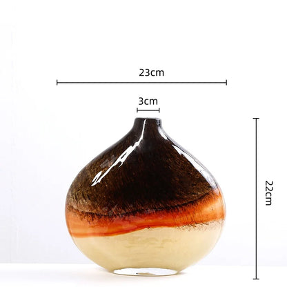 DecorBites™ Gradient Glass Vase Hydroponics Terrarium Flower Home Decor