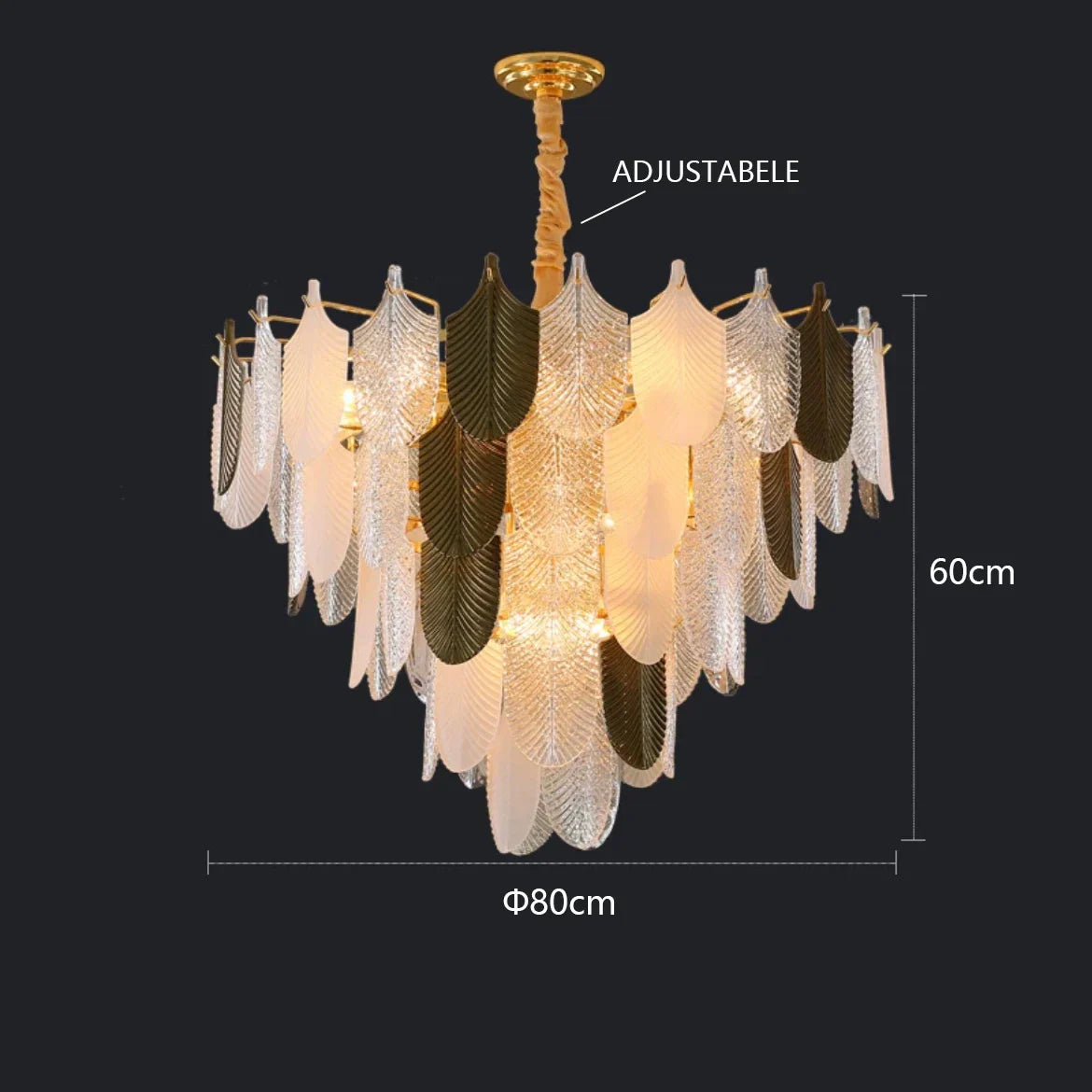 Decorbites™ Kristall-Innenleuchter: Postmoderne LED-Hängeleuchten für luxuriöse Wohnzimmerdekoration