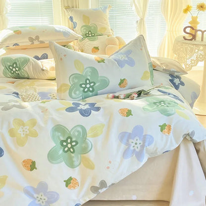 Decorbites™ Baumwoll-Bettwäsche-Set mit Druck für süßen, gemütlichen Schlaf