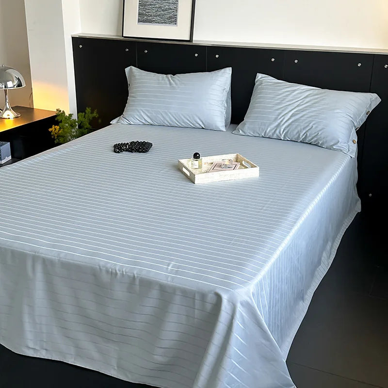 Cotton Satin Bed Sheet Set