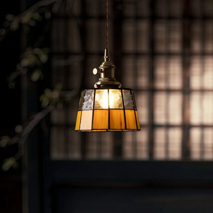 Decorbites™ Japanisches Vintage-LED-Kupfer-Hängeleuchte für Küche, Bar, Café und Wohnzimmer