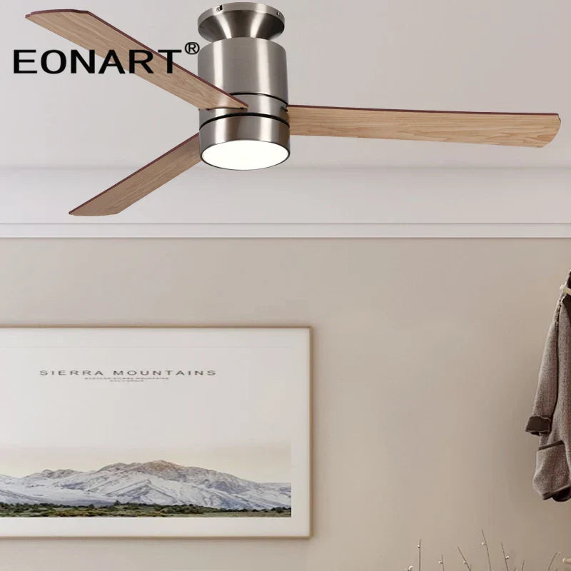 Decorbites™ 40-Zoll-LED-Deckenventilator mit Fernbedienung – Modernes Design mit Sperrholzflügeln