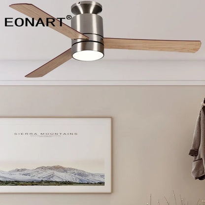 Decorbites™ 40-Zoll-LED-Deckenventilator mit Fernbedienung – Modernes Design mit Sperrholzflügeln