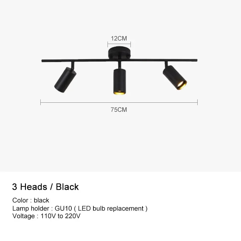 DecorBites™ LED Ceiling Chandelier Light adjustable for Home Decoration