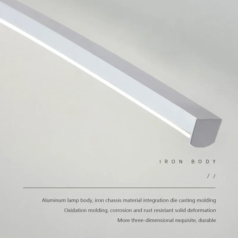 Decorbites™ LED Wandlampen: Moderne Eisenbacklackierungs-Handwerksleuchte für Badezimmer, Schlafzimmer und Wohnzimmer