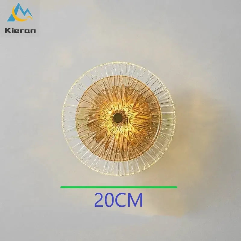 DecorBites™ Crystal LED Wall Lamps for Living Room Bedroom Decor
