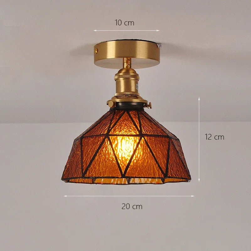 Decorbites™ Glas-Schirm-Hängeleuchte für Küchen-Gang-Schlafzimmer LED-Leuchten-Armaturen