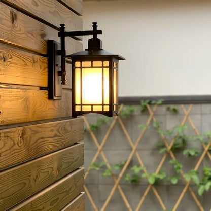 Decorbites™ LED-Wandlampe: Europäischer Stil, wasserdichte Außenbeleuchtung für Garten, Balkon und Hof