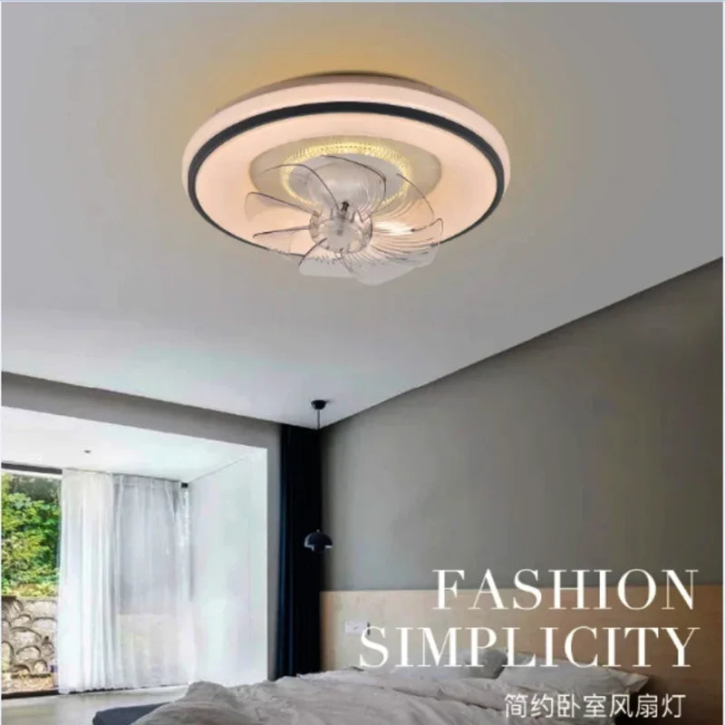 Decorbites™ LED-Deckenventilator: Modernes skandinavisches unsichtbares Design für Wohnzimmer, Schlafzimmer und Restaurant