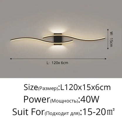 DecorBites™ LED Wall Lamp: Modern Design for Aisle, Bedroom, Closets. Ideal Indoor Lighting Solution.