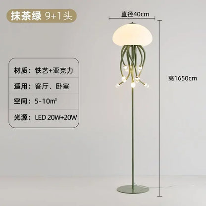 DecorBites™ Kawaii LED Jellyfish Lamp Art for Bedroom Decor & Lighting