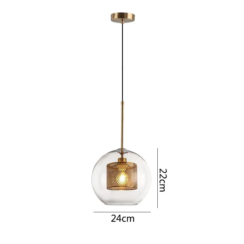 Decorbites™ Glas-Hängeleuchten: Nordischer Stil für Esszimmer, Küche und Schlafzimmer Beleuchtung