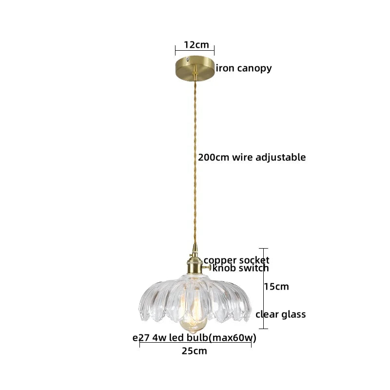 Decorbites™ Glas-LED-Pendantlampen – Bunte nordische Hängeleuchten