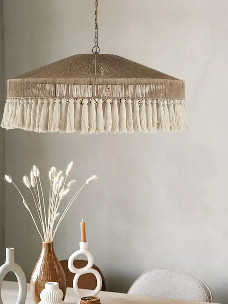 Decorbites™ Handgefertigte Rattan-Hängeleuchten - Nordischer Stil-Lüster für die Hausdekoration