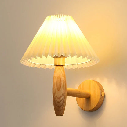 Decorbites™ Creme-PVC-LED-Wandleuchte Japanischer Walnussbaum Applique Murale