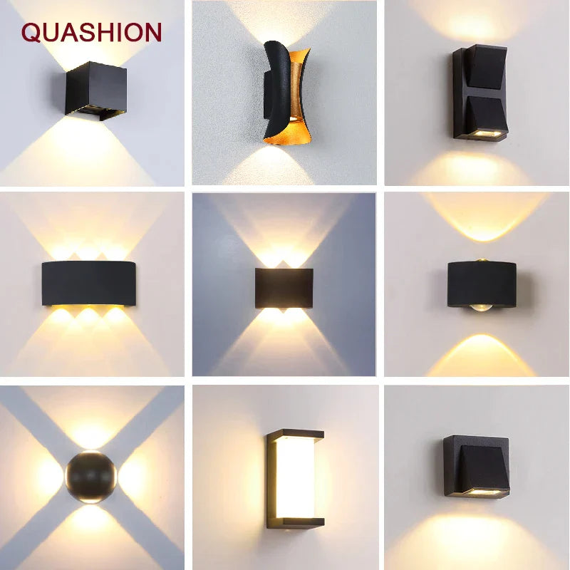 DecorBites™ LED Wall Lamp: Modern Nordic Style for Living Room, Bedroom, and Aisle Lighting