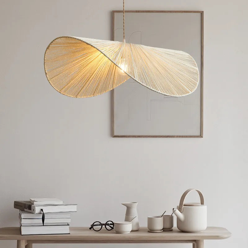 Decorbites™ Handgefertigte Rattan-Seil-Vertigo-Gewebte Hängelampe für Zuhause und Gastgewerbe
