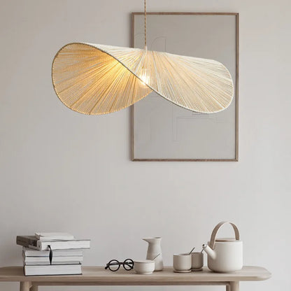 Decorbites™ Handgefertigte Rattan-Seil-Vertigo-Gewebte Hängelampe für Zuhause und Gastgewerbe