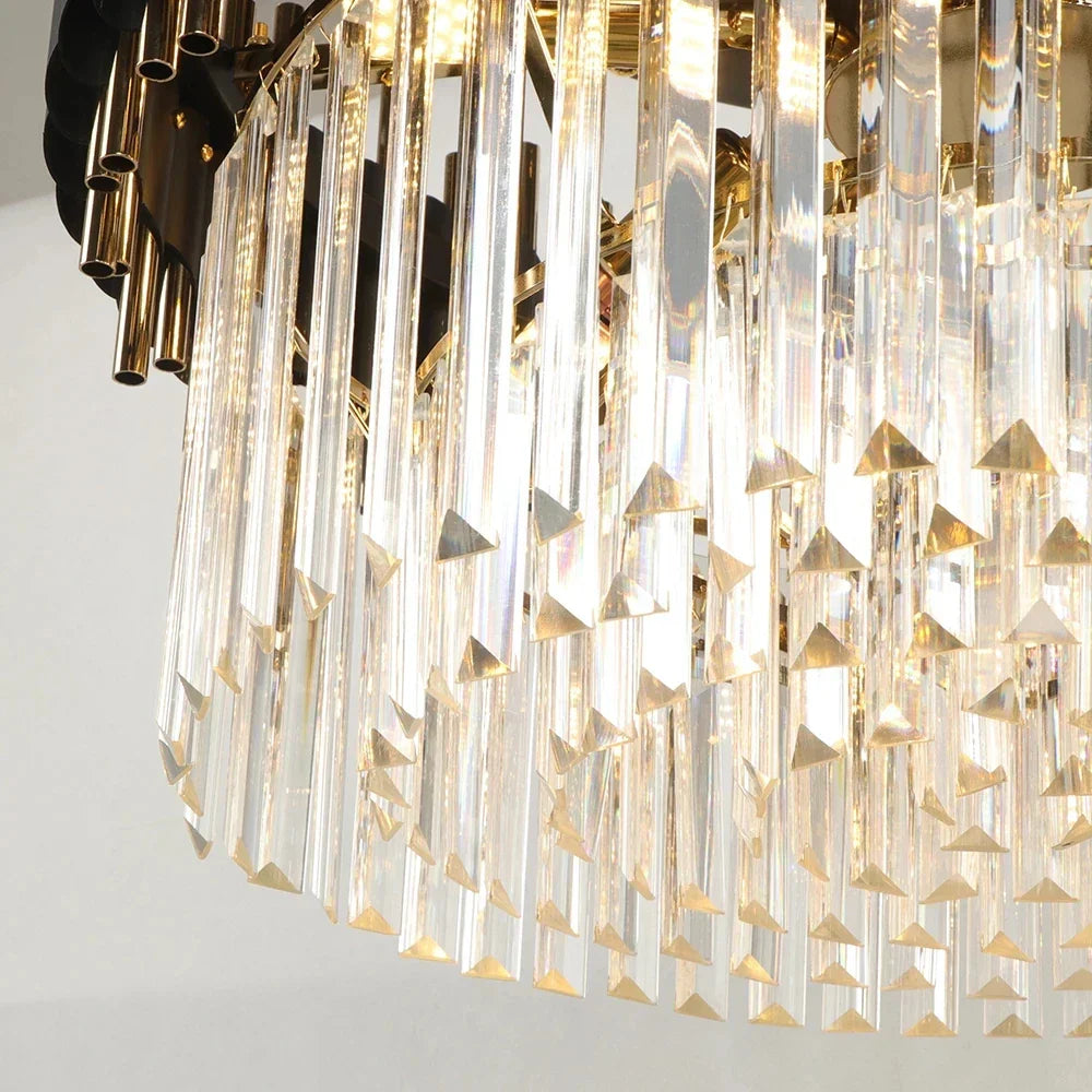 Crystal LED Kitchen Pendant