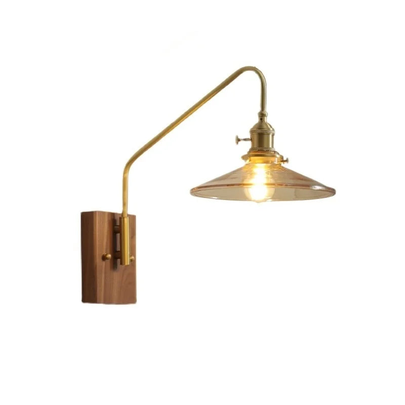 Decorbites™ Glas-Kupfer-LED-Wandleuchte Moderne Treppenbeleuchtung