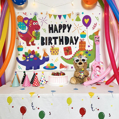 DecorBites™ Birthday Wall Tapestry Decoration Party Bedroom Hanging Cloth