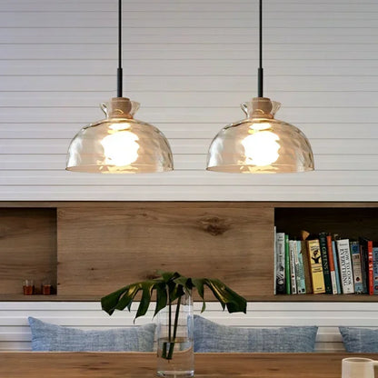Decorbites™ Klar-Glas-Hängelampe mit LED-Lichtern für die Hausdekoration