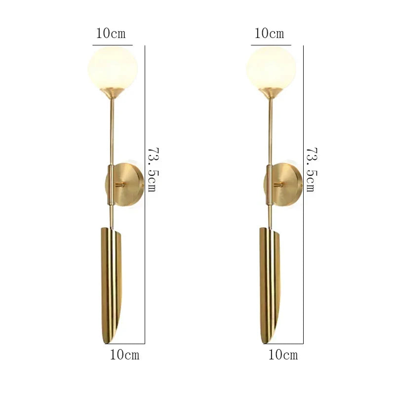 DecorBites™ LED Wall Lamp for Living Room Stairs Loft Night Table Home Decor