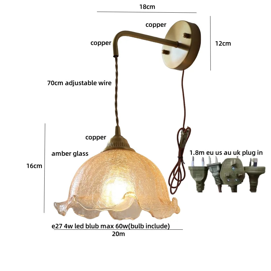 Decorbites™ Glas-Schale LED-Wandleuchten: Modernes, farbenfrohes, nordisches Design