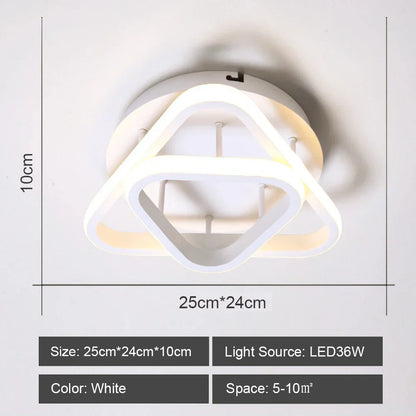 Decorbites™ LED-Deckenleuchte für modernes Wohnzimmer- und Schlafzimmerbeleuchtung