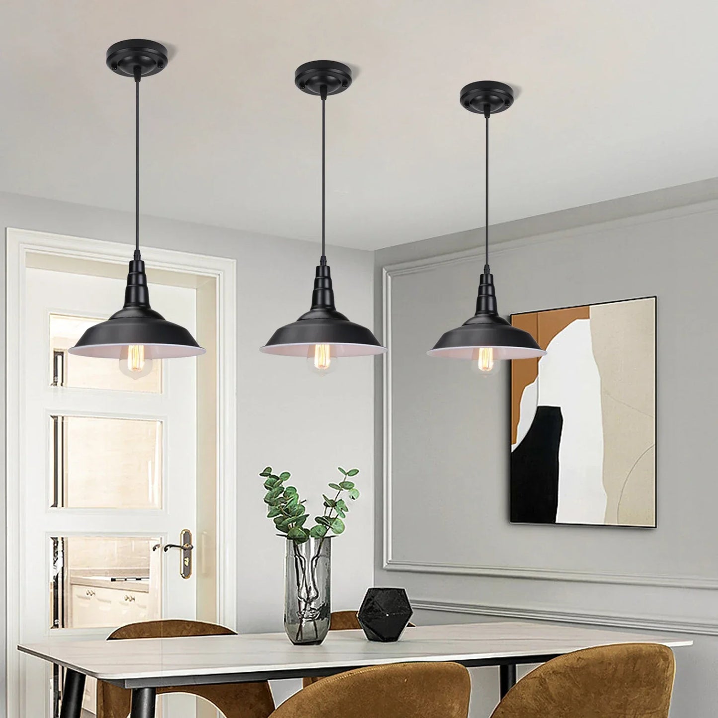 Decorbites™ Industrielle Hängelampe: Modern-retro Loft-Kronleuchter für Küche, Wohnzimmer.