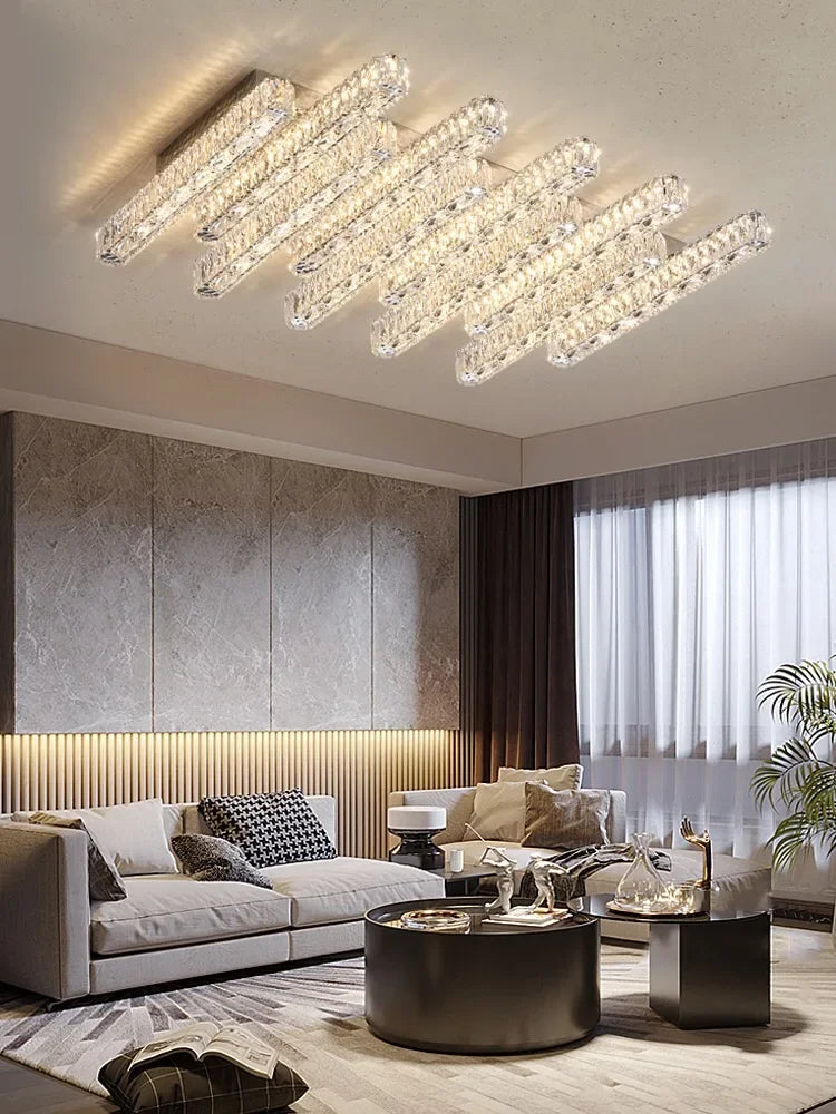Decorbites™ Kristall-Deckenleuchter-Lampe - Moderne Luxus dimmbare LED-Leuchte
