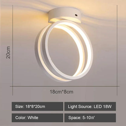 Decorbites™ LED-Deckenleuchte für modernes Wohnzimmer- und Schlafzimmerbeleuchtung