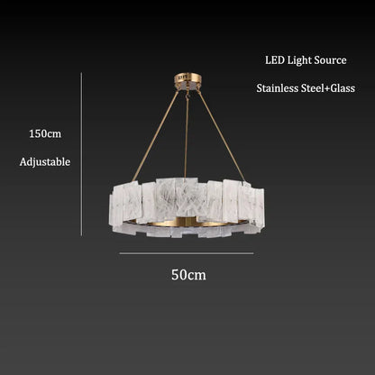 DecorBites™ Cloud Mist Glass Pendant Lights LED Room Decoration Lighting