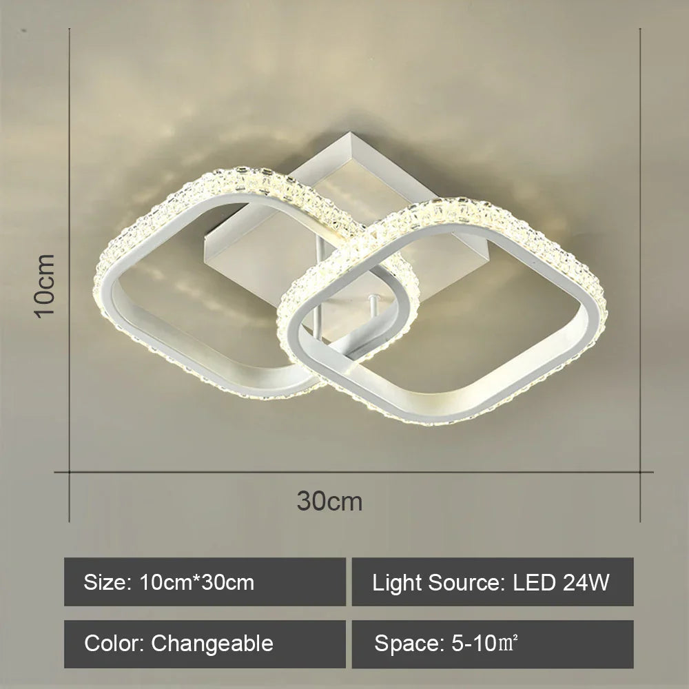 Decorbites™ LED-Deckenleuchte für modernes Wohnzimmer- und Schlafzimmerbeleuchtung