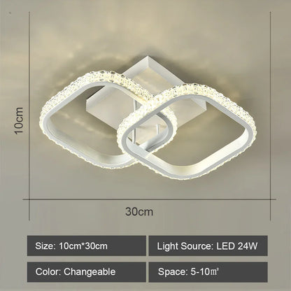 Decorbites™ LED-Deckenleuchte für modernes Wohnzimmer- und Schlafzimmerbeleuchtung