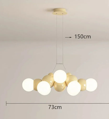 Decorbites™ Elegante Kronleuchter Deckenpendellampe für Esszimmer, Salon und Innenbeleuchtung