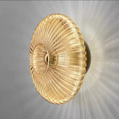 DecorBites™ Glass Ripple LED Wall Lamps for Indoor Home Decoration