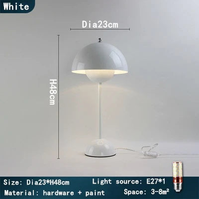 Decorbites™ Eisen-Pilzförmige Macaron-Tischlampe - Moderne Minimalistische LED-Heimdekoration