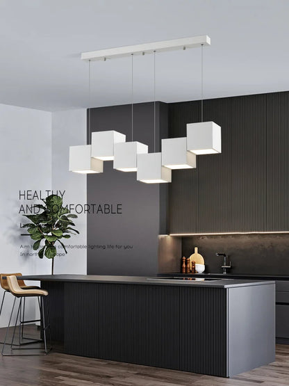 DecorBites™ Geometric Dining Room Pendant Lights: Modern Design for Bar & Office Tables