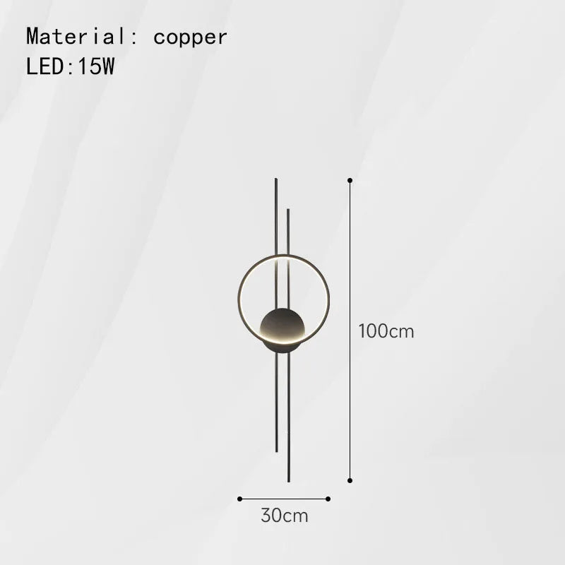 Decorbites™ LED Wandlampen: Elegante minimalistische Wandlampe mit 3 Dimmmodi