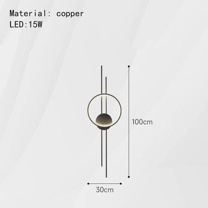 Decorbites™ LED Wandlampen: Elegante minimalistische Wandlampe mit 3 Dimmmodi