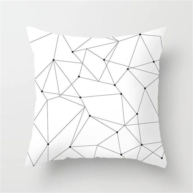 Black White Stripe Pillowcases