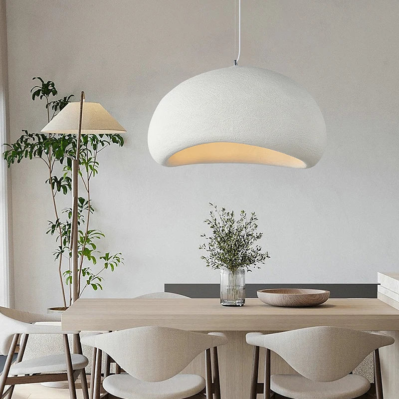 Decorbites™ Handgefertigte Wabi-Sabi LED-Hängeleuchte Moderne Schlafzimmerbeleuchtung Pendellampe